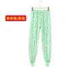 Calça Floral de Outono para Mulheres Idosas, Calça de Casa para Meia-Idade e Idosos, Calça de Algodão e Lã Estampada de Cintura Baixa, Tamanho Grande Solta
