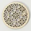 Artesanías de Madera Creativas Transfronterizas Almohadilla Aislante de Calor Anti-quemaduras Base para Ollas Utensilios de Cocina Mesa de Comedor Almohadilla Aislante de Calor Posavasos de Madera
