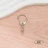 Hebilla de Aleación de Zinc Forma C del Fabricante Hebilla Colgante de Ocho Caracteres Hebilla D Grande y Pequeña Hebilla Colgante Giratoria de Ocho Caracteres Llavero Hebilla Colgante de Juguete de Peluche