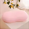 Almohada de látex, almohada viscoelástica de rebote lento, almohada para camilla de belleza de salón de belleza, almohada para acostarse boca abajo, almohada de masaje pequeña