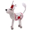 Conjunto de Bonecos Rena de Feltro de Lã Desenho Animado Enfeites Pendurados Decorações para Árvore de Natal Vitrine de Feriado Atacado