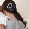 Pasador de Pelo Azul Denim Nube Estrellada para Mujer, Pinza para Fleco Lateral, Pinza BB para la Parte Posterior de la Cabeza, Accesorio de Cabello Simple y Elegante