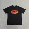 Camiseta Corteiz Série Alcatraz Manga Curta Logo Letra Estampada Gola Redonda Manga Curta
