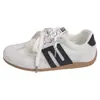 Tênis de Treino Alemão Retrô de Malha para Mulheres, Novo Lançamento Primavera 2026 Tênis Esportivos Casuais, Sapatos Brancos Respiráveis Versáteis da Moda