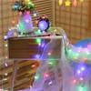 Luzes de Estrela LED Luzes Coloridas Pequenas Luzes de Fio Piscantes Luzes para Quarto de Menina Dormitório com Decoração Luzes Populares Douyin Ins