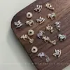 Accesorios para Uñas Arte de Uñas 2026 Año del Caballo Nueva Serie de Ponis Año Nuevo Popular Oro y Plata 3D Aleación Año del Caballo Decoraciones para Uñas