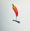 Pinza de Pelo Creativa y Divertida de Fruta Artificial, Pinza Pequeña Fresca y Linda, Accesorios para el Cabello Naranja Infantiles, Artefacto de Puesto