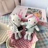 Linda Spice Girl Y2K Yabi Kitty Piernas Largas Colgante Muñeca Peluche Llavero Mochila Colgante Regalos Dopamina