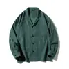 Camisa de Manga Larga de Alta Gama Estilo Cubano para Hombre, Chaqueta Camisa Juvenil Holgada Estilo Japonés Primavera 2026, Corte Holgado