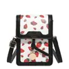 El Bolso Cuadrado Pequeño con Estampado Retro de Moda Francesa de Este Año Tiene un Tacto Refinado y Es un Bolso Pequeño de Hombro Cruzado