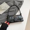 Bolso de Mujer Diseño Patrón Cocodrilo Bolso de Hombro para Viajero Explosivo Nuevo Estilo 2025 Elegante a la Moda Bolso Bandolera Pequeño Fragancia