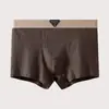 Ropa interior para hombre de canalé, nuevo estilo Otoño e Invierno, Calzoncillos tipo bóxer antibacterianos de alta gama 10A, Pantalones cortos de cuatro esquinas modernos para jóvenes