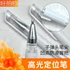 Suministros para tatuajes bolígrafo de posicionamiento tatuaje de cejas marcador graso estilismo impermeable duradero marcador anti-entumecimiento herramientas para tatuajes