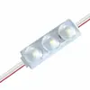 Módulo pequeño de inyección LED mini 27*10mm 12V impermeable IP68mini lente de tres luces cadena de luces para tienda de campaña de camping