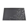 Mantel Individual Teslin Color Mantel Individual Occidental Mantel Individual de PVC Mantel para Tazón Hotel Mantel Individual Rectangular Mantel Individual Jacquard