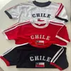 Top Corto de Verano para Mujer de Manga Corta con Bordado de Letras de Bandera Versátil Ajustado Camiseta de Manga Corta Mundial Ins