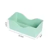 Mesa de Jantar Estilo Japonês Prato para Ossos de Frango Palha de Trigo Prato Criativo de Plástico para Petiscos de Nozes Doces Prato Pequeno com Base