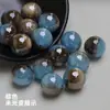 Dingyi K16 Lua Fria Névoa Riacho Escondido Contas Brilhantes Resina Galvanizada com Furo Contas Soltas Corrente de Celular com Contas DIY Acessórios de Joias