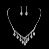 Collar de Perlas de Moda Popular Transfronterizo para Mujer, Joyería de Novia, Pendientes, Accesorios de Cadena para Clavícula de Lujo de Gama Alta de Nicho