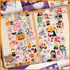 Pegatinas de Halloween Flash de Venta Caliente Transfronterizas Calabaza Fantasma Pegatinas de Espuma Dibujos Animados 3D para Niños Pegatinas de Decoración Festiva