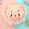 Ropa Interior Infantil Estilo Princesa para Niñas, Pantalones de Pañal Estampados con Adorno de Encaje, Pantalones Infantiles Estilo Lolita para Niños Pequeños