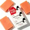 Sabonete de Ácido Kojico com Cúrcuma Transfronteiriço 100g Sabonete de Mamão Filipino Sabonete de Óleo Essencial de Limpeza Sabonete para Banho Hidratante Sabonete Artesanal Comércio Exterior