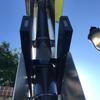 Suministro transfronterizo señales solares de paso de peatones con postes piezas empotradas señales autoluminosas de seguridad vial