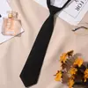 Corbata Jk Cuadros Rojos Decoración de Graduación Femenina Estilo Universitario Estudiante Corbata de Moño Infantil Gratis Camisa Camisa