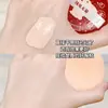 Set de Borlas Xixi Shilaiyun Súper Suave No Absorbe Polvo Esponja de Maquillaje Húmeda y Seca Borla de Polvo Forma de Gota Brocha para Corrector