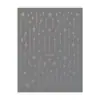 Redanco Nuevo Avión 3D Ins Popular Pegatinas para Uñas Artísticas Estampado Caliente Plata DIY Pegatinas para Uñas Estrella Dh-919