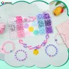 Caja de 12 Compartimentos Resina Plástico Hecho a Mano Collar Pulsera DIY Kit de Ensartado Set Accesorios para Ensartar Cuentas