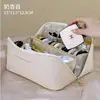 2024 Nueva Bolsa de Almacenamiento de Maquillaje tipo Almohada Celebridad de Internet Estudiante Esencial de Viaje Bolsa Cosmética para Maquillaje y Cuidado de la Piel Bolsa de Nube