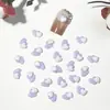 Verão Dopamina Amor Nail Art Jóias Internet Popular Dupla Cor Luminoso Pequeno Coração Mini Resina Acessórios Do Prego