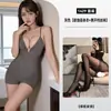 Lingerie vermelha sedutora, peça única com zíper, cavalo aberto, lingerie sexy e provocante, pura tentação, não precisa remover, conjunto tudo-em-um 1429