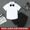 Camisa de Niño Verano Infantil Manga Corta Blanca Uniforme Estudiantil Disfraz Niños Grandes Ropa de Verano Camisa de Poliéster Algodón para Niño