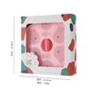 Ferramenta Suplemento Alimentar para Bebê Silicone de Grau Alimentício Bolo Cozido no Vapor para Bebê Bolo de Arroz Molde Criativo de Bolo de Pata de Gato Modelo de Gelatina