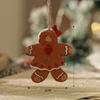 American Vintage Natal Resina Pequeno Pingente Boneco de Neve de Natal Muleta Sacola de Presente Decoração de Árvore de Natal de Mesa Corda Pendurada