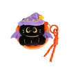 Bolsa de monedas con colgante de muñeca linda original de Halloween Tengyi, decoración para mochila, colgante pequeño, bolsa de almacenamiento para labiales y auriculares