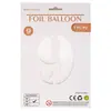 Globos de Número de 32 pulgadas Empaquetados Individualmente en OPP Decoración de Atmósfera Festiva para Fiesta de Primer Cumpleaños Letrero de Número Inflable