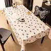 Mantel nuevo modelo 2026, lavable, impermeable, a prueba de aceite, resistente al calor, de lujo ligero, tacto de alta gama, mantel para mesa de comedor, mesa de centro y mantel individual