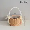 Cestas de Flores Artesanais Transfronteiriças, Cestas Decorativas de Rattan, Arranjos de Flores para Sala de Estar, Enfeites de Flores Secas, Arte Floral Portátil, Vasos de Flores para Casa