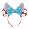 Tiara de Princesa Infantil Disney Halloween Orelhas Interestelares Festa Brincadeira Parque de Diversões Tiara Cruzamento