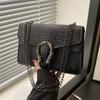 Bolso Dionisio con Patrón de Cocodrilo Vintage para Mujer 2026 Moderno Textura de Alta Gama Cadena Bolso de Hombro Cruzado Lujo Ligero