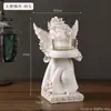 Candelabro de Hierro Retro Europeo Restaurante Hogar Atmósfera Cena a la Luz de las Velas Adornos Accesorios para Disparos Adornos Multiestilo