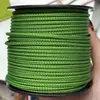 Corda de Aço Inoxidável Trançada à Prova d'Água de 3mm Material Corda de Aço Inoxidável Colorida Corda para Joias DIY Pulseira Corda de Mão Corda para Colar Venda por Atacado