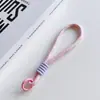 Cordão para Celular, Corda Curta Trançada, Alça Colorida Anti-Perda, Chaveiro Versátil Feito à Mão, Garrafa de Água, Alça de Pulso para Caixa de Som