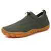 Zapatos de Entrenamiento Alemanes, Talla Grande, Zapatos Casuales para Hombre Estilo Británico, Modernos y Versátiles, Mocasines Deportivos Ligeros Transpirables de Tejido Volador