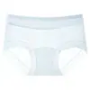 10A Roupa Íntima Feminina de Seda Gelada Estampada Ice Skin Sem Costura Macia Respirável Confortável Não Sobe Plus Size Roupa Íntima Triângulo Feminina