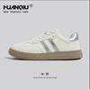 Zapatos de Entrenamiento Alemanes Clásicos Retro Universales Negros para Mujer Primavera y Otoño 2026 Nuevos Versátiles Niche Planos Casual Zapatillas Deportivas