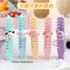 Peine Plegable Lindo de Dibujos Animados Portátil de Plástico Peine Pequeño Peine de Peluquería para Niños y Bebés Peine Especial para Trenzas con Cola Pequeña Puntiaguda
